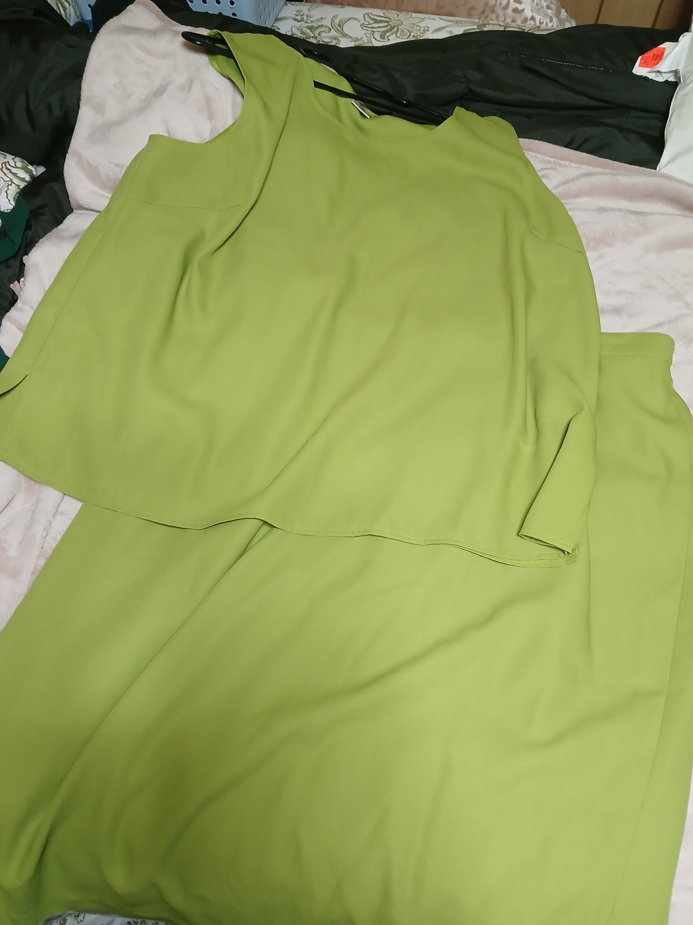 Women's Easter Green Two-Piece Suit Set